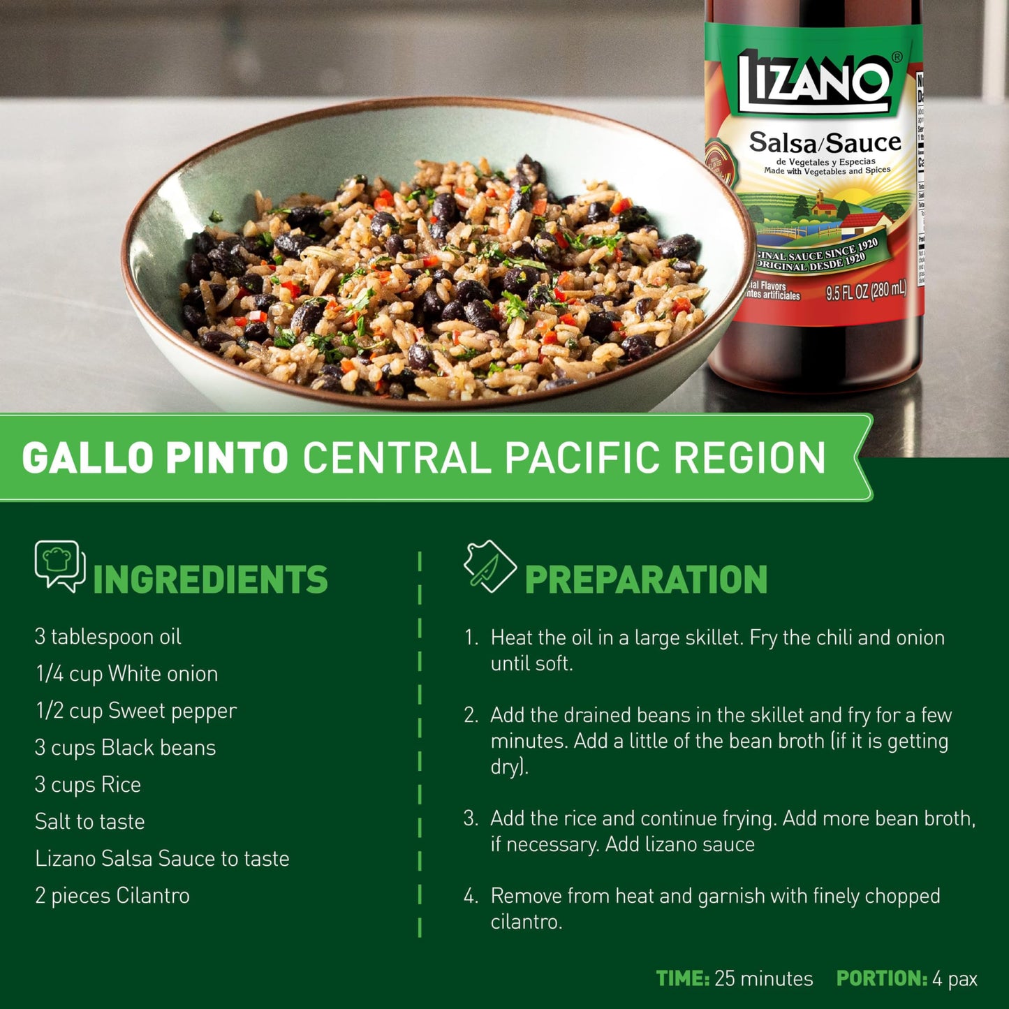 Lizano Salsa Sauce With Vegetables And Spices, 9.46 Fl Oz (Pack Of 1)