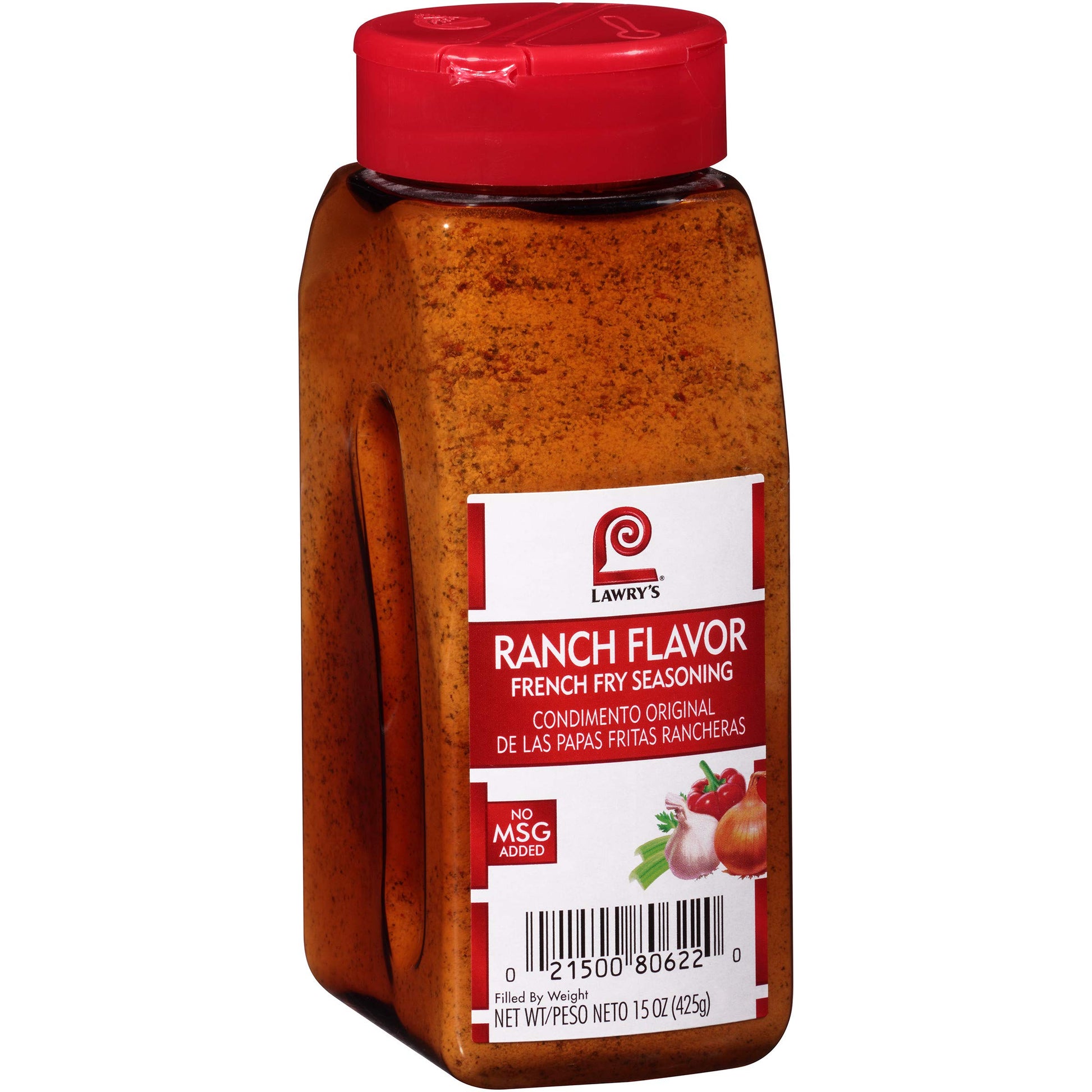 Lawrys Ranch Flavor French Fry Seasoning, 15 oz - Bold Robust Flavor for French Fries