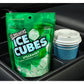 ICE BREAKERS Ice Cubes Spearmint Sugar Free Chewing Gum Pouch, 8.11 oz (100 Pieces) (Pack of 2)