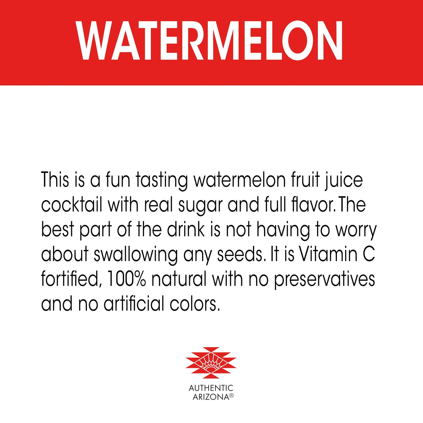 Arizona Watermelon, 16.9 Fl Oz, Bottle (Pack Of 20)