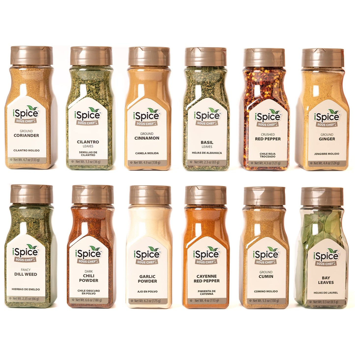 iSpice Starter Spice Set- Seasonings for Cooking, Spices and Seasonings Sets, Spices Variety Pack, Cooking Gifts for Men Home Ba