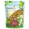 Food to Live Organic Dry Roasted Pumpkin Seed Kernels with Himalayan Salt, 1 Pound Non-GMO, Oven Roasted Whole Pepitas, No Oil A