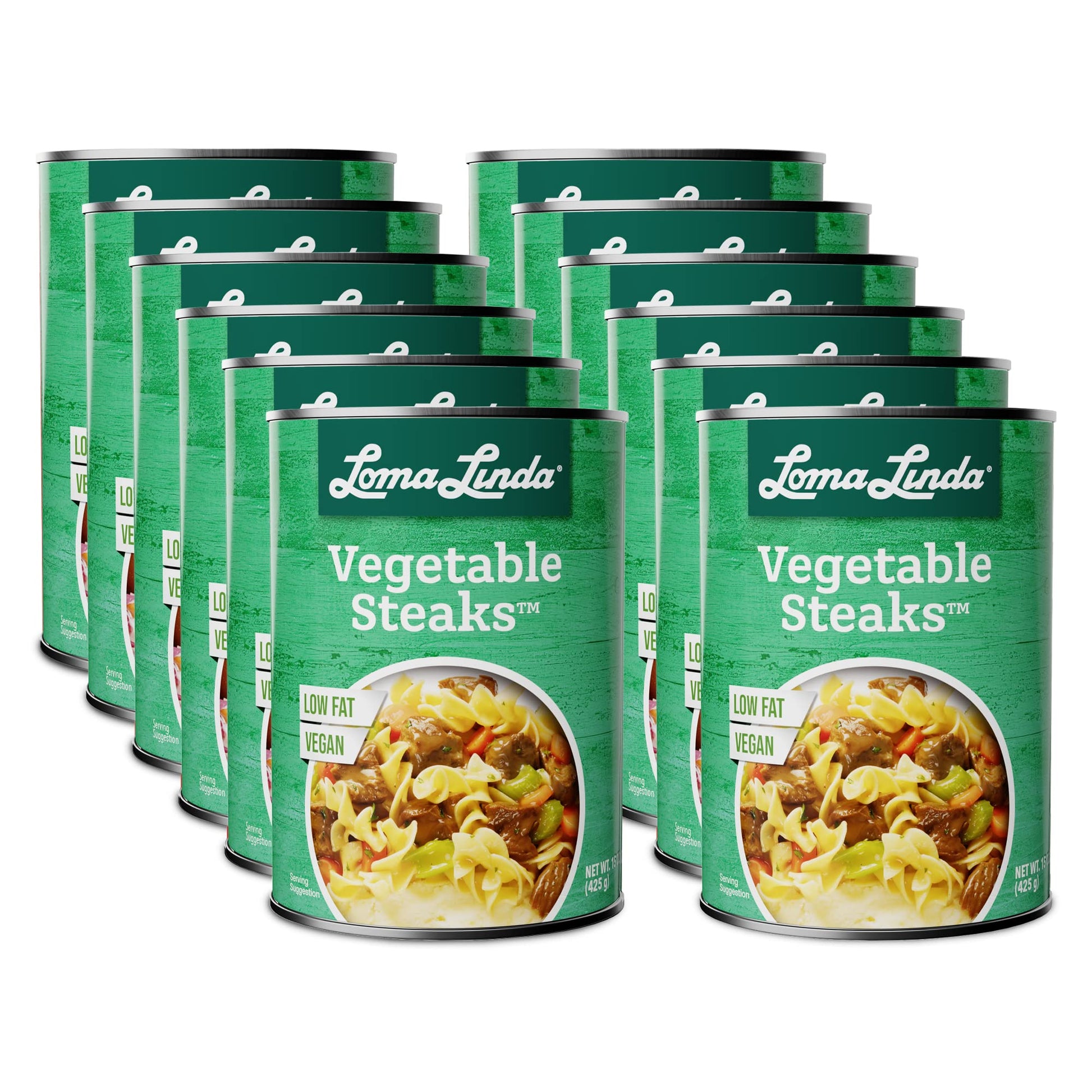 Loma LindaA Vegetable Steaks (15 oz) 12 pack