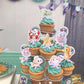 ZHUOWEISM Ocean Animal Cupcake Toppers, 40 PCS Sea Theme Decorations, Turtles, Octopus, Mermaid, Design 8