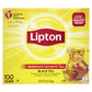 Lipton Tea Bags Black Tea, 100 Count (Pack of 10), Paper Material, Model TJL00291