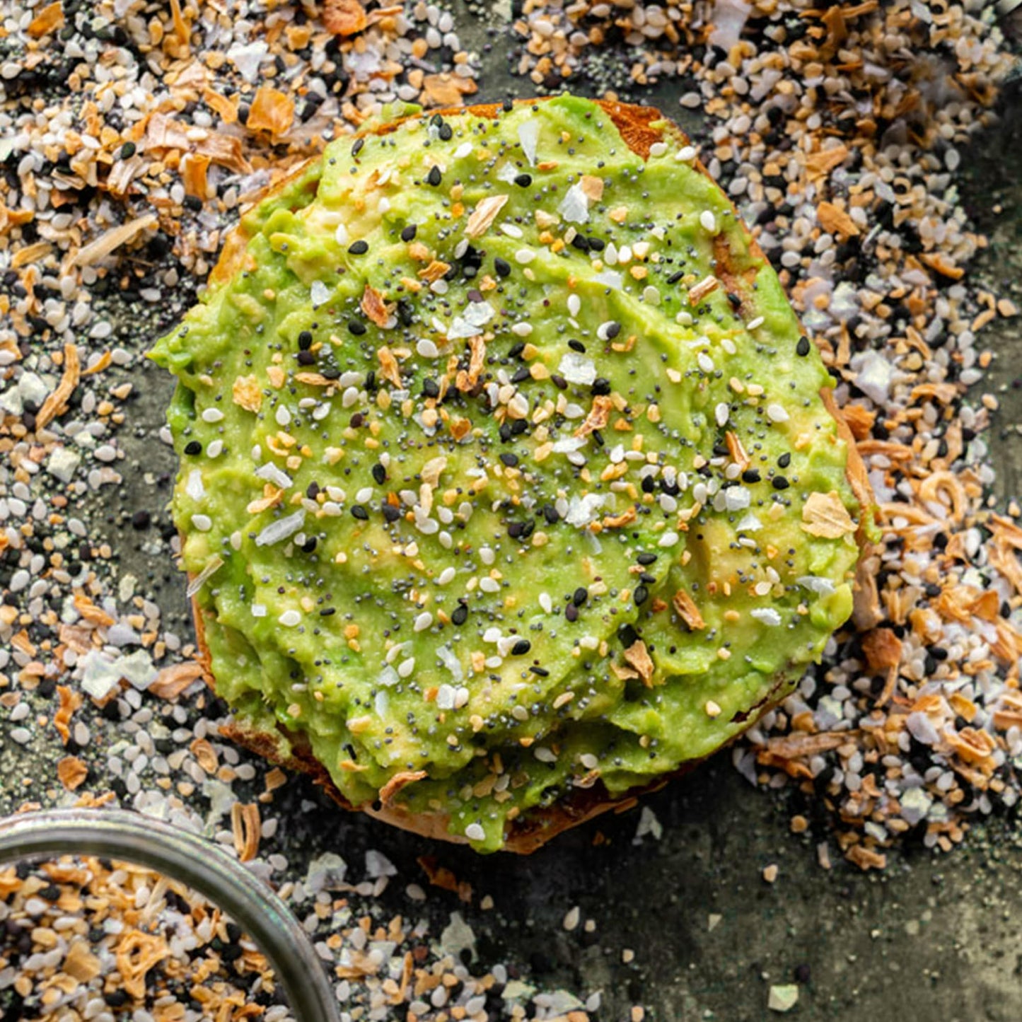 Pure Original Ingredients Everything Bagel Seasoning (1 Lb) Add Flavor & Texture, Mix Of Sesame Seeds, Garlic, Onion & Salt