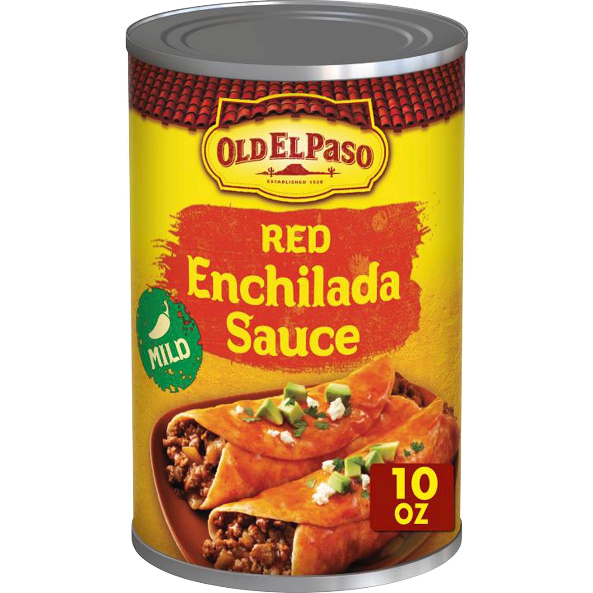 Old El Paso Mild Red Enchilada Sauce, 1 Ct., 10 Oz. (Pack Of 12)