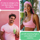 Caff Off Decaf Strawberry Matcha Green Tea Powder - Ceremonial Grade, Sugar-Free, 30 g, Naturally Decaffeinated, First Harvest