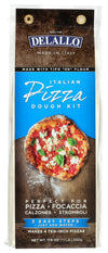 Delallo Italian Pizza Dough Kit, 17.6 Ounces (Pack Of 10)