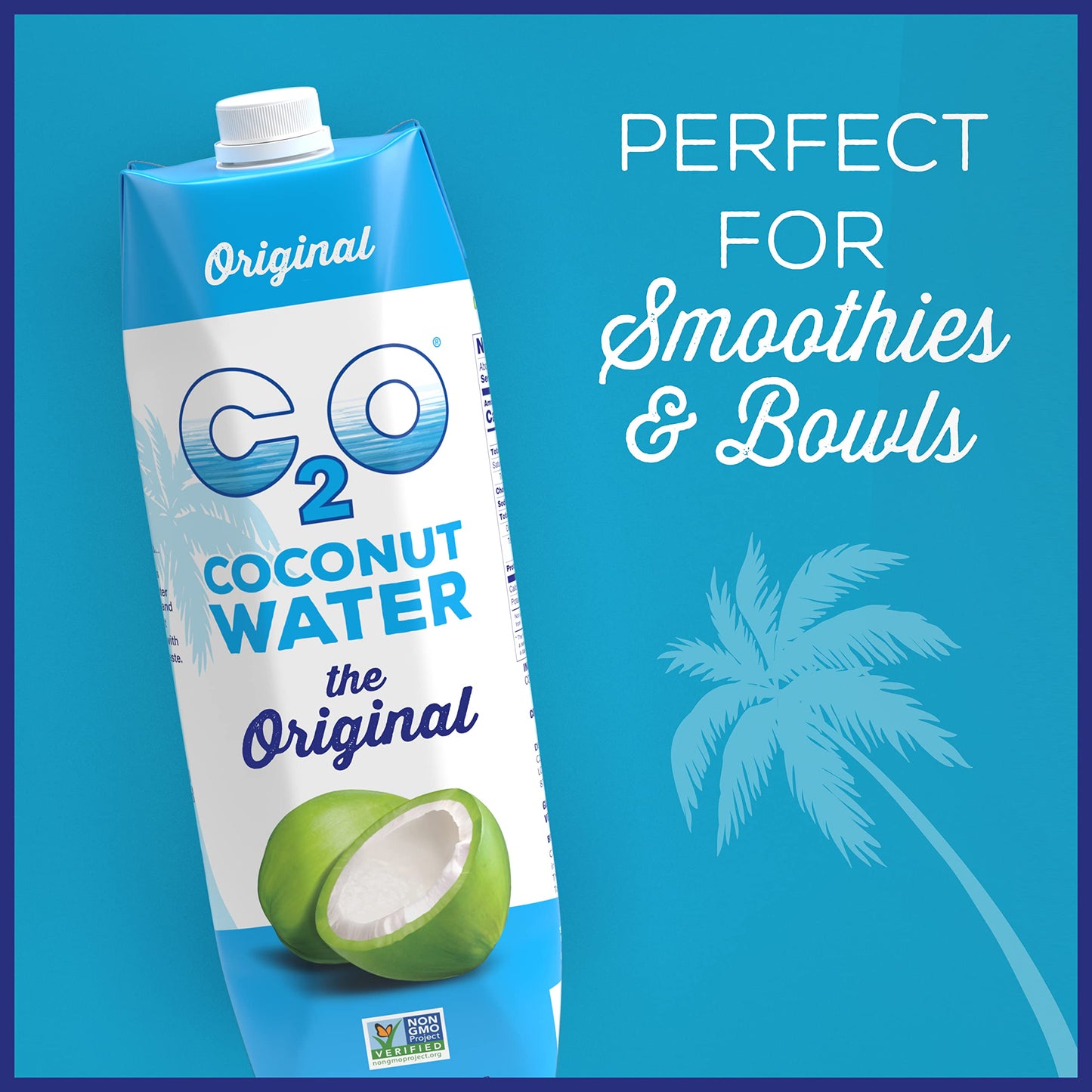 C2O Pure Coconut Water Variety Pack, 33.8 Fl Oz (Pack of 6)