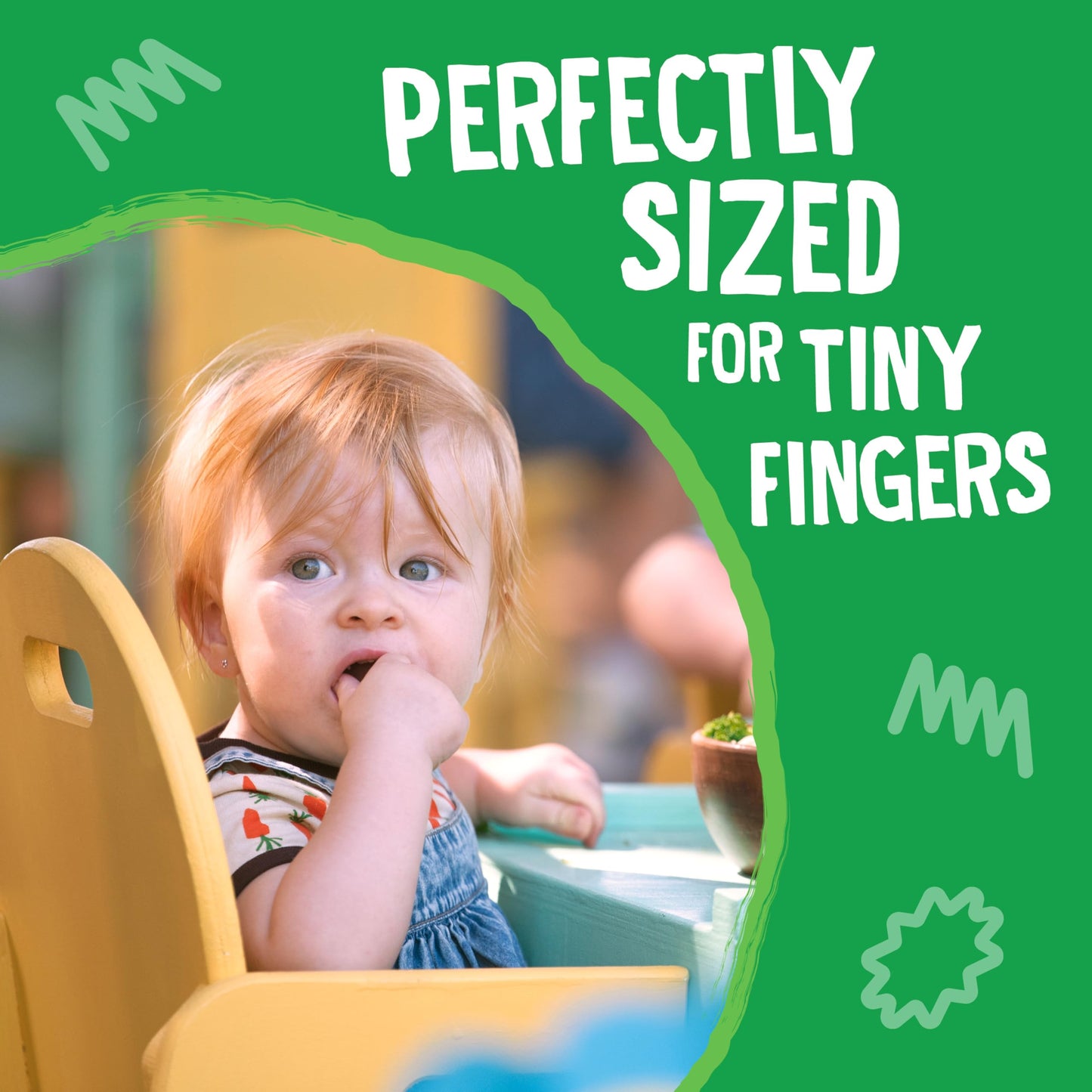 Earths Best Organic Melty Hoops, Bite-Sized Snacks For Babies 8 Months And Up, Spring Veggie, 0.32 Ounce Individual Bags (Pack Of 4)