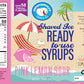Hypothermias Shaved Ice & Snow Cone Syrup - BPA-Free Plastic Bottle Quart (32 Fl. Oz) - Pink Lemon Sour - Non-GMO 100% Pure Cane