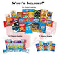 Snackbox Care Package Variety Pack | Snacks Box (40 Count) | Valentines Day Holiday Teachers, Back To School, College, Candy, Treats, Student, Birthday, Chips, Finals, Office, Military, Gift Basket, Gift Ideas