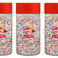 Candy Shop Premium Mini Dehydrated Marshmallows Bits (Assorted Flavors) (Pack Of 3)