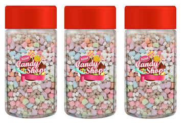 Candy Shop Premium Mini Dehydrated Marshmallows Bits (Assorted Flavors) (Pack Of 3)