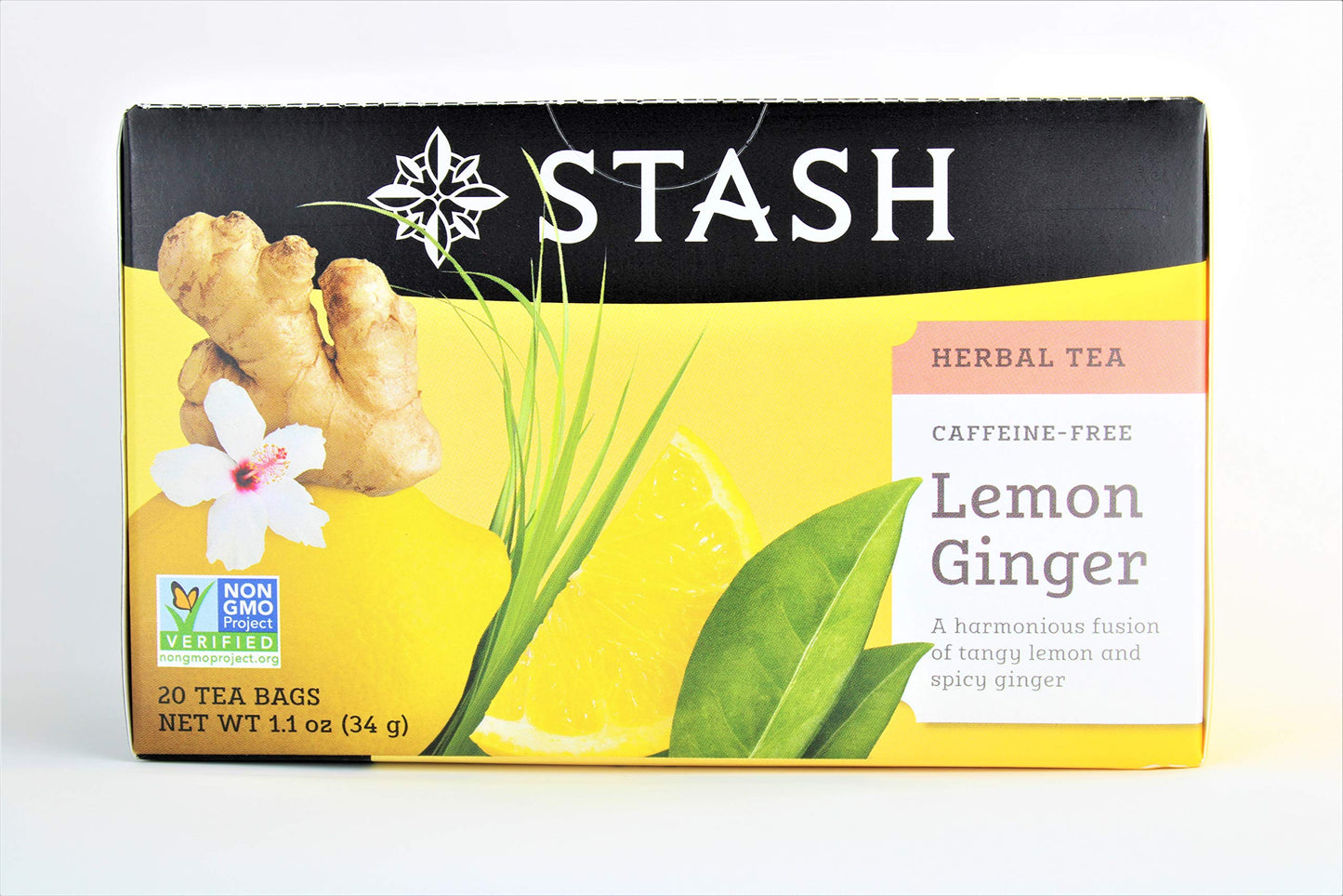 Stash Tea Lemon Ginger (Pack Of 3)