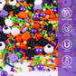 Halloween Sprinkles for Cake Decorating, 3.52oz Purple Sprinkles, Eyeball Sprinkles, Pumpkin Sprinkles, Cupcake Sprinkles, Bakin