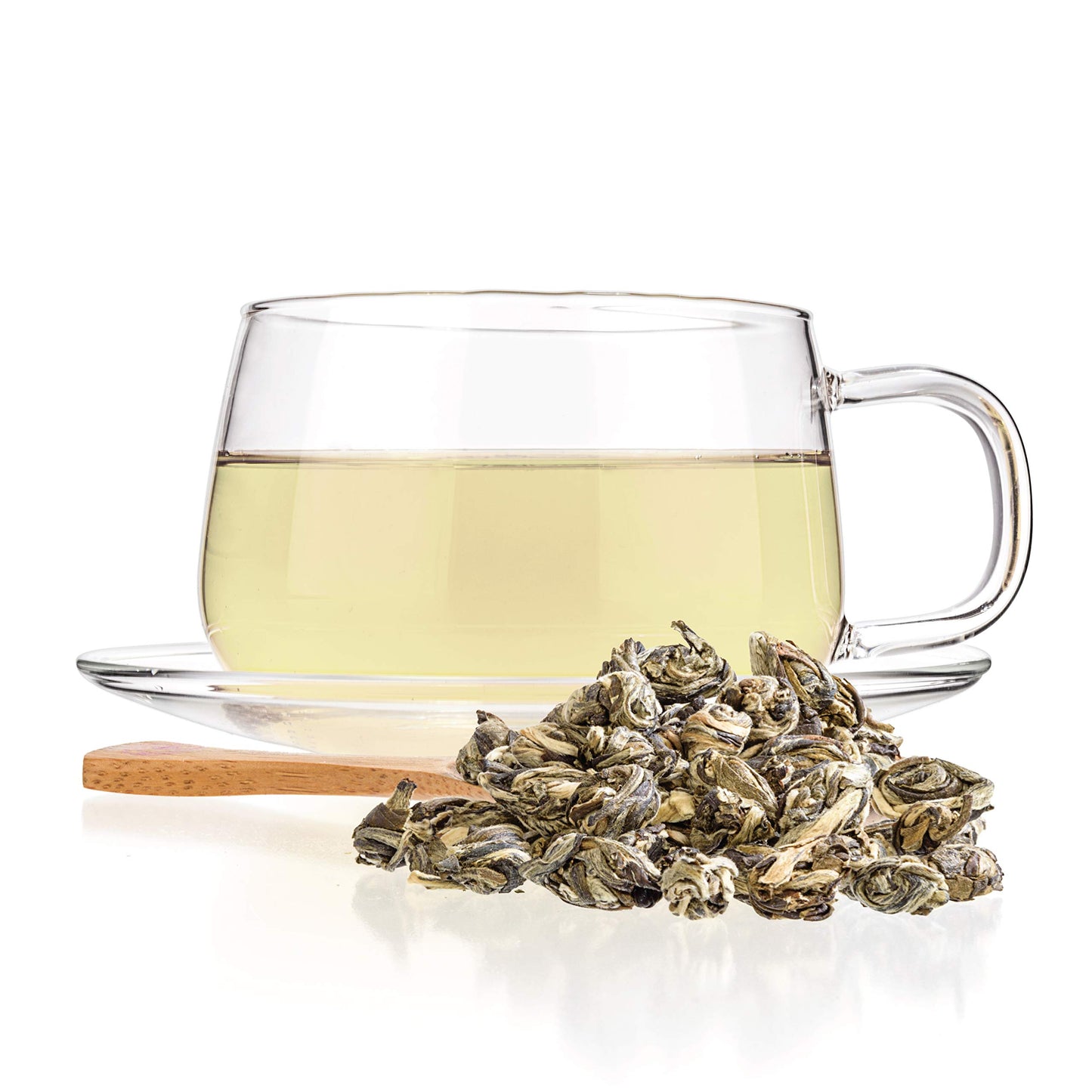Tealyra - Jasmine Phoenix Pearls - Best Chinese Jasmine Green Loose Leaf Tea - Naturally Scented - Great Aroma And Taste - 110G