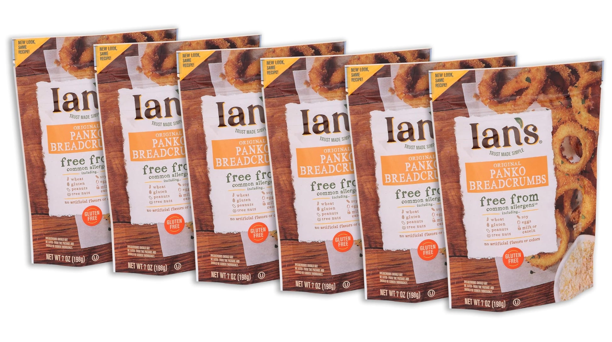 Ians Natural Foods Breadcflavor Blendb Panko Gf Org Pack Of 6