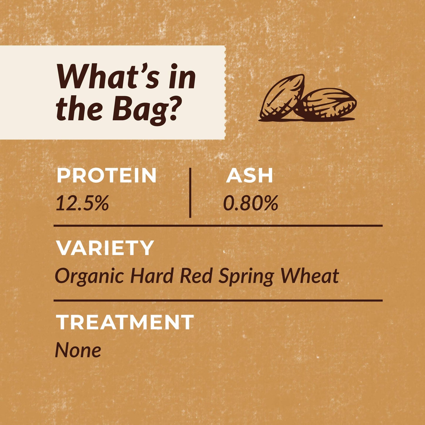 CENTRAL MILLING Organic Artisan Bread Flour - 25 lbs - 100% Whole Grain