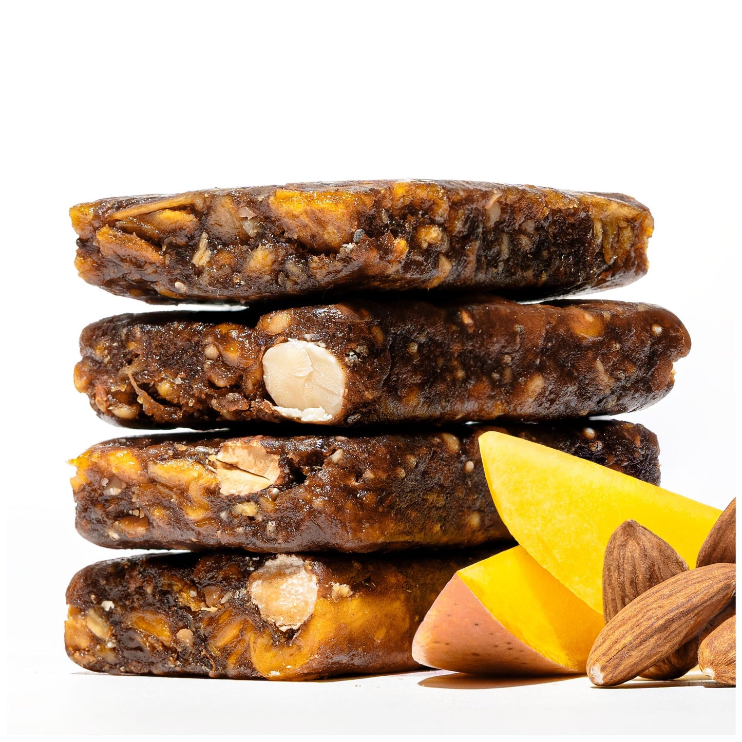 Jonesbar (Mango Almond, 12 Count (Pack Of 1)) Usda Organic Fruit & Nut Bar, Non-Gmo, Kosher, Vegan, Gluten Free, Simple Snack Ba