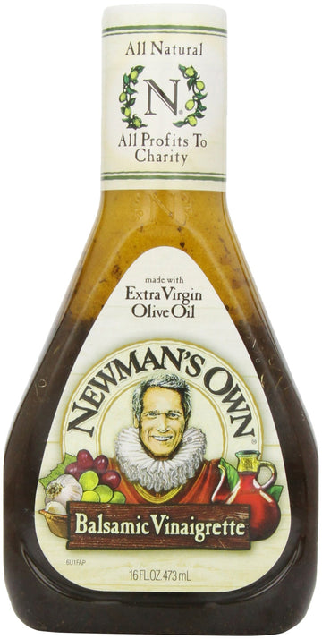 Newmans Own Dressing Balsamic Vinaigrette 16 Fl Oz