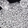 Sprinkles for Cake Decorating, Silver Pearl Cake Sprinkles for Ice Cream, Cupcake, Baking, Cookies Toppings