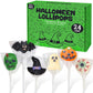 Halloween Lollipops 24 Count Individually Wrapped Dye-Free Suckers, Spooky Themed Shapes - Fun Halloween Candy For Trick-or-Trea
