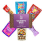 BUNNY · JAMES · Vegan Candy Gift Box - 10 Piece Set, Multicolor - Sour and Sweet Mix, Ideal for Gifts and Care Packages