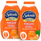 SPLENDA Liquid Water Enhancer Drops, Sugar Free, Natural Flavor, 3.11 Fl Oz (Pack of 2), Mandarin Orange