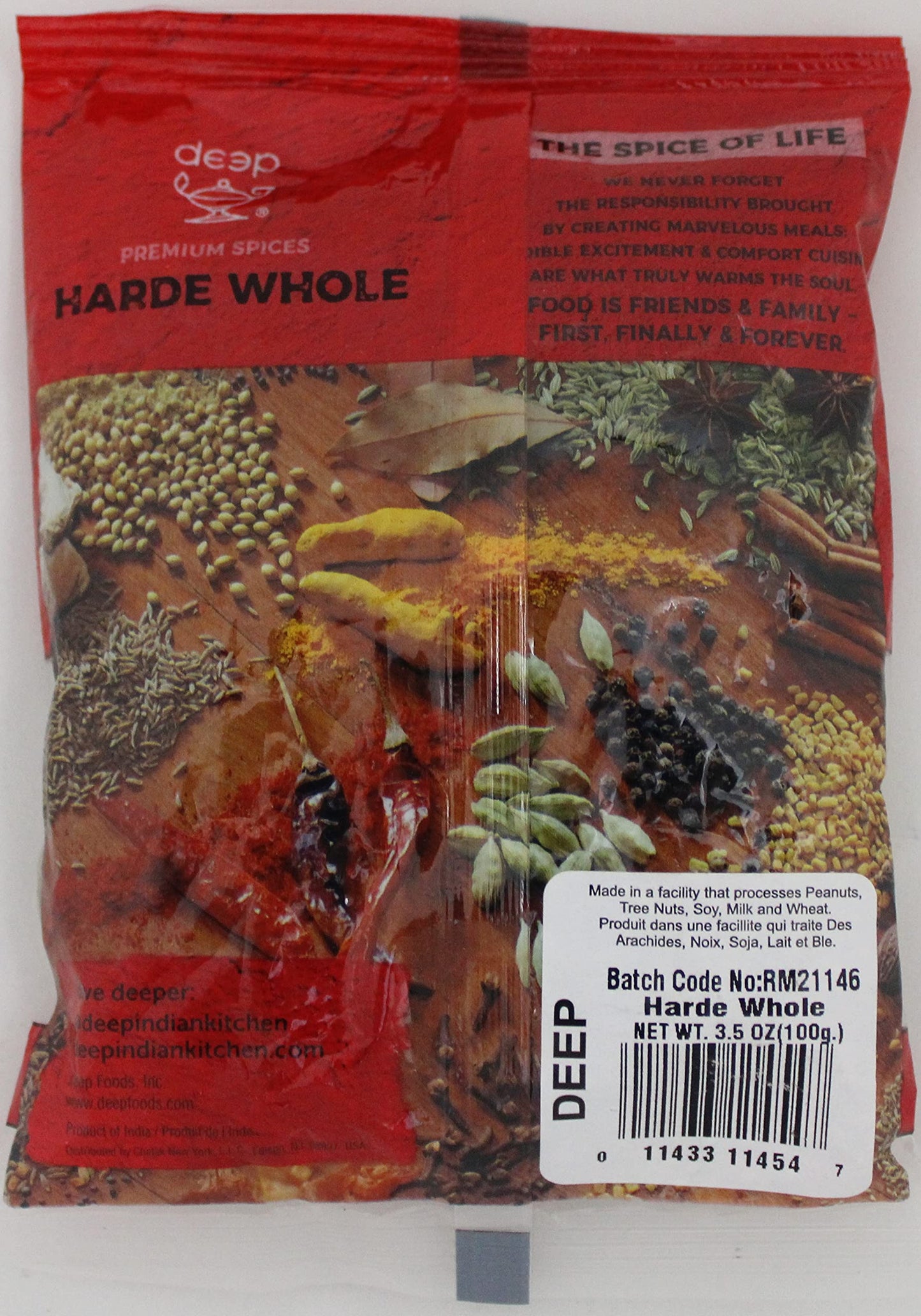 Harde Whole 3.5Oz