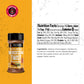 Sauce Goddess Moroccan Twist Spice Shaker, Exotic Blend with Cardamom & Cinnamon, Gluten-Free, Low Sodium, 5oz