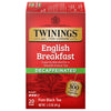 Twinings Decaffeinated English Breakfast Individually Wrapped Bags, 20 Count (Pack Of 6), Flavourful & Robust, Enjoy Hot Or Iced | Packaging May Vary