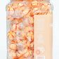 Papa'S Puffs Georgia Peach Flavored Pure Sugar Candy - Individually Wrapped In Resealable Tub - Fat-Free, Gluten-Free, Cholester