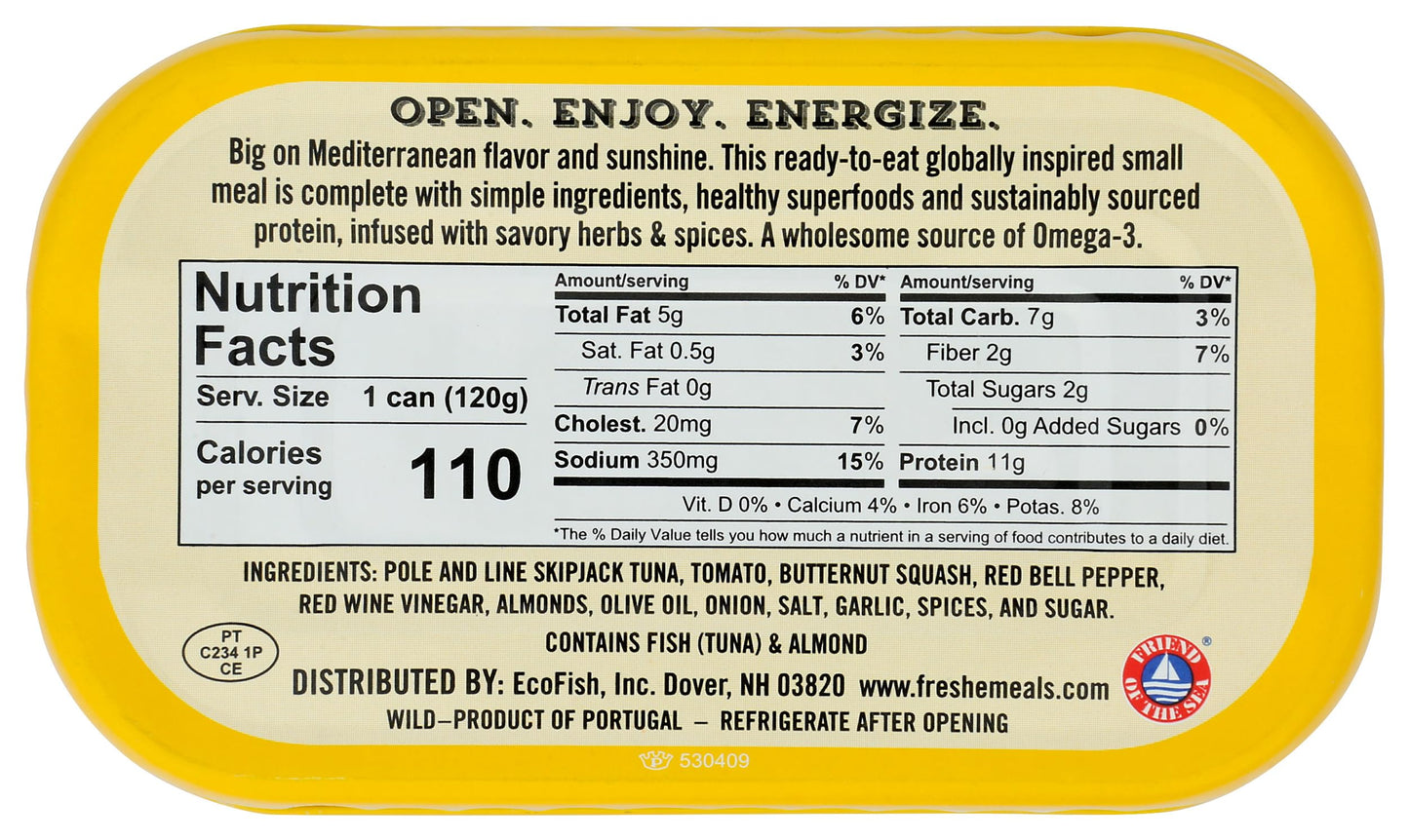 FRESHE Sicilian Caponata Tuna Meal, 4.25 OZ