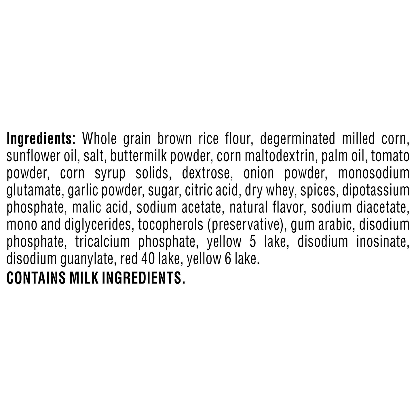 Quaker Popped Rice Crips, Gluten Free, Ranch, Small Bag, 3.03 Ounce