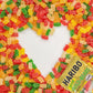 Haribo Gummi Candy, Sour Goldbears, 9 Oz. Stand Up Bag (Pack Of 6)