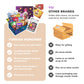 Turkish Munchies International Snack Box – 11 Count Exotic Snacks from Around the World, Midi Green