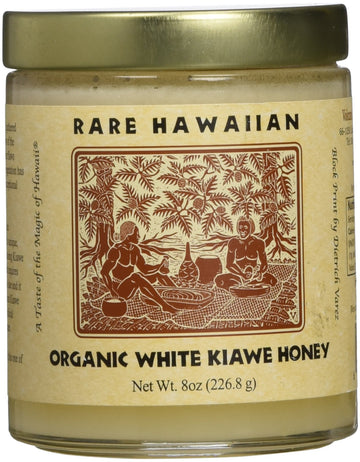 Rare Hawaiian Hawaiian White Honey, 8 Oz