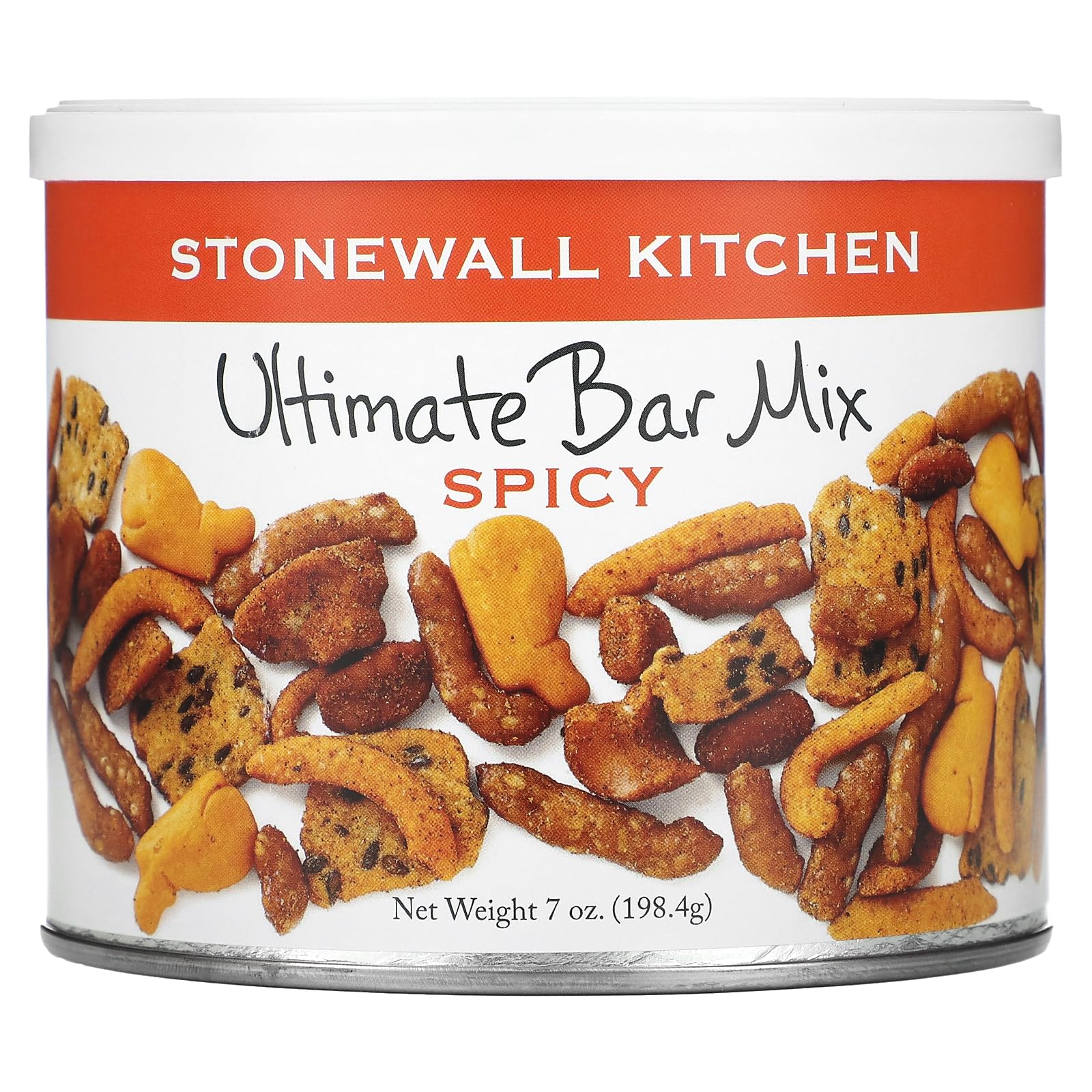 Stonewall Kitchen Spicy Ultimate Bar Mix, 7 Ounce, Assorted Colors