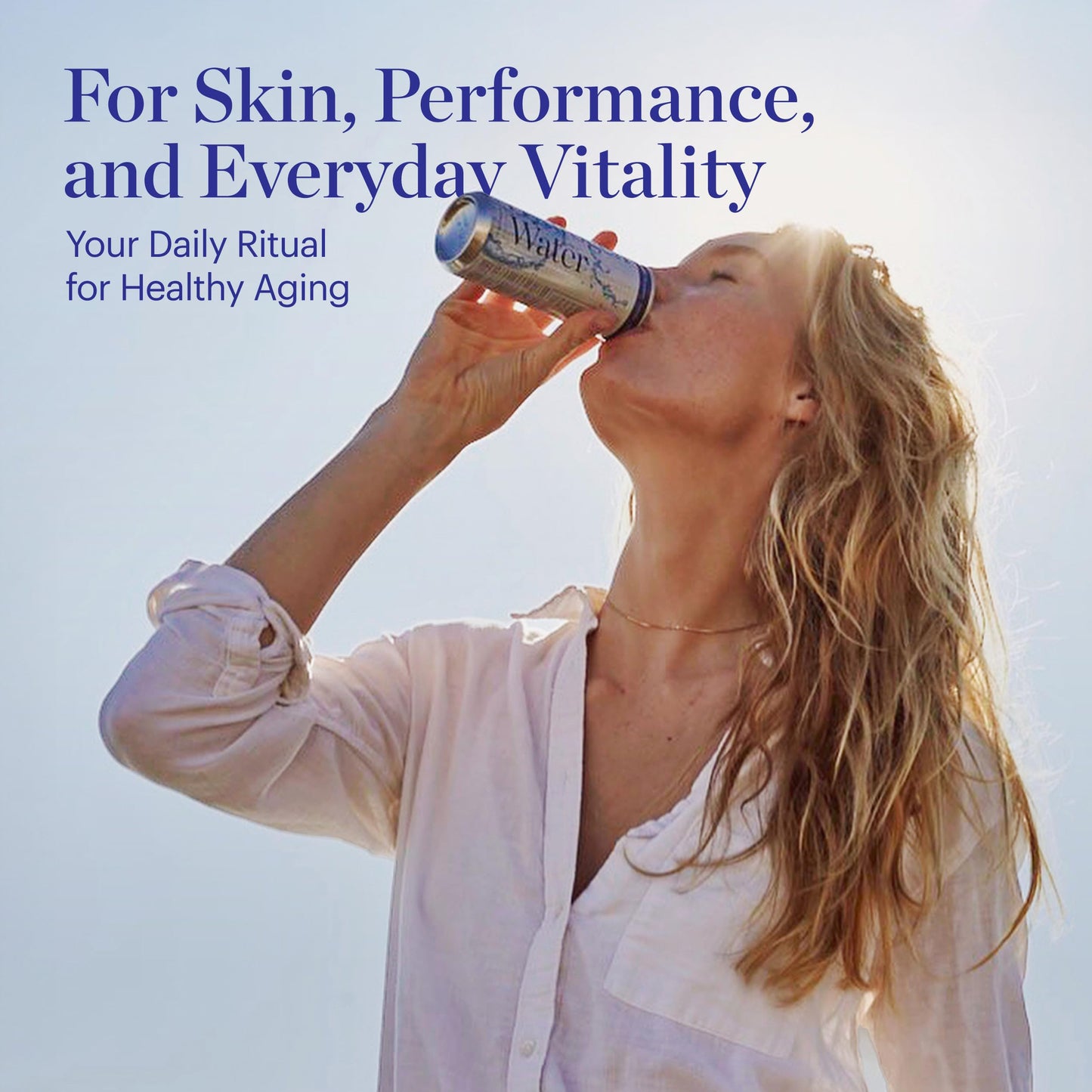 Dr. Perricone Hydrogen Water 24-Pack (12oz) - Molecular Hydrogen Water 1.0-1.5ppm | Natural Antioxidant Hydration, Portable Life