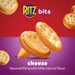RITZ Bits Cheese Sandwich Crackers, Bulk Lunch Snacks, 40 Snack Packs (4 Boxes)