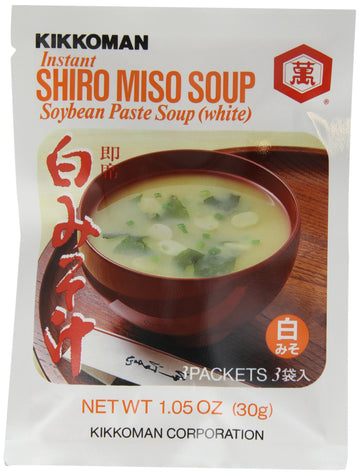 Kikkoman Shiro Instant Miso Soup, 1.05 Ounce (Pack Of 12)