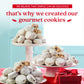 Davids Cookies Butter Pecan Meltaways Flavored Cookies With Crunchy Pecans In A Merry Christmas Themed Tin Gift Box - Deliciousl