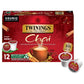Twinings Chai Flavoured Black Tea K-Cup Pods For Keurig, Naturally Sweet, Savoury Spice Flavour, Caffeinated, 12 Count (Pack Of 6)