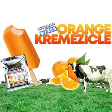 EZ-SQUEEZE Orange Kremezicle Jello Shot Mix - Premium Gluten-Free Gelatin Powder - 6.78 oz Pack