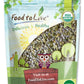 Food to Live Organic Sprouted Seeds Mix, 8 Ounces - Raw & Non-GMO Snack Mix Contains Sprouted Pumpkin and Sunflower Seeds. Vegan