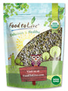 Food to Live Organic Sprouted Seeds Mix, 8 Ounces - Raw & Non-GMO Snack Mix Contains Sprouted Pumpkin and Sunflower Seeds. Vegan