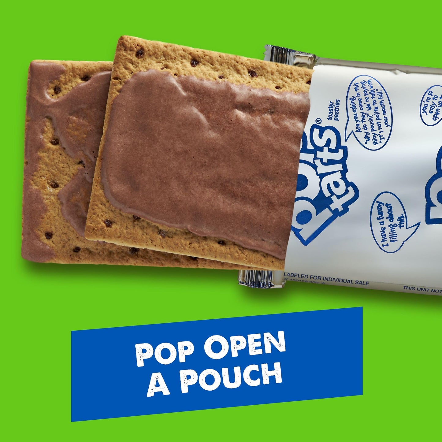Pop-Tarts Toaster Pastries, Breakfast Foods, Kids Snacks, Frosted Smores (8 Pop-Tarts)
