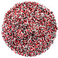 Mystic Sprinkles The Big Game Nonpareil Mix 3.8Oz Bottles (Black, Red & White)